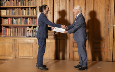 Gerard Rocher Ros, vesin de Naut Aran, premiat peth rei de Suècia